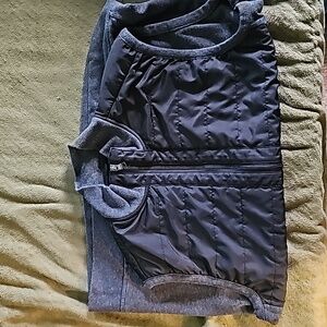 Extra large banana republic zip up vest